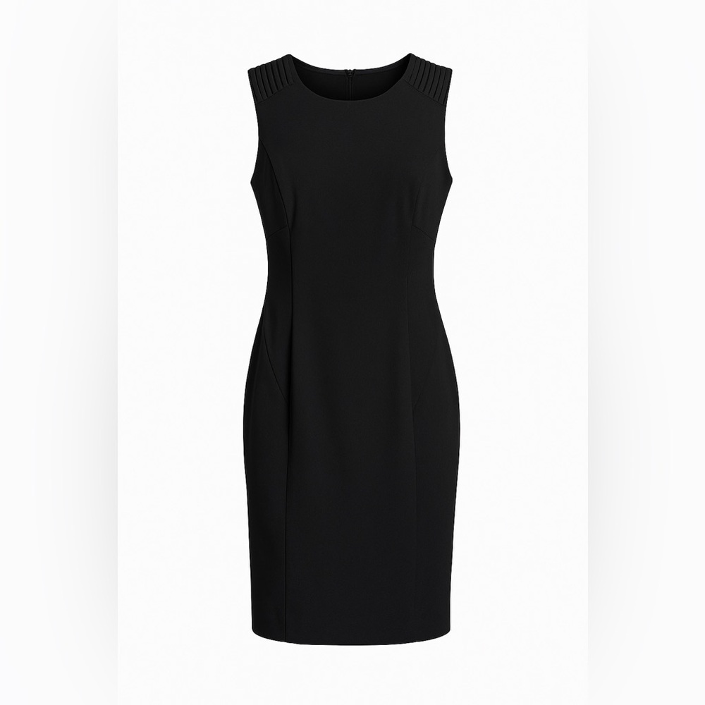 A B women’s size 6 black short sleeve pencil dress